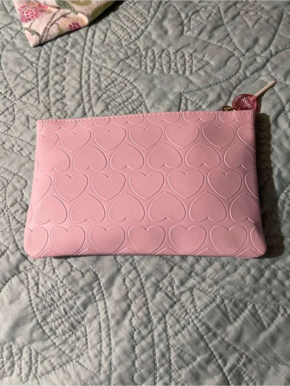 IPSY POUCH WITH MAKEUP ITEMS INSIDE
